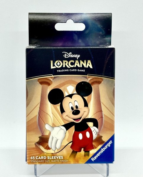 画像1: Disney Lorcana 65 CARD SLEEVES MICKEY (1)