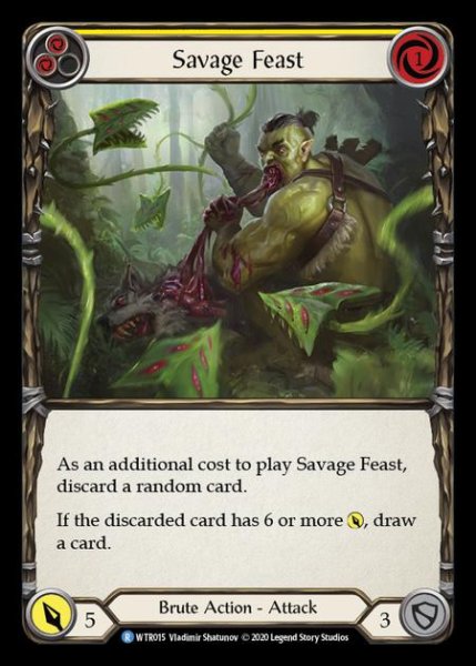 画像1: Savage Feast(黄)(R)(WTR015) (1)