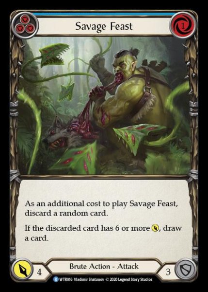 画像1: Savage Feast(青)(R)(WTR016) (1)