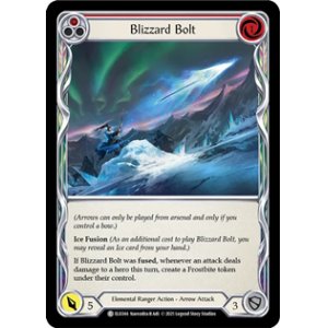 画像1: Blizzard Bolt(赤)(C)(ELE044)(Rainbow Foil)