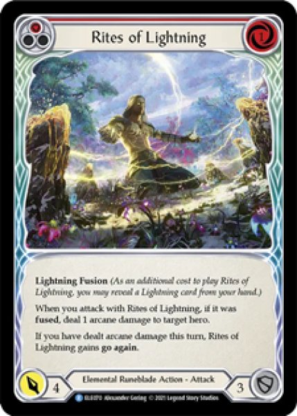 画像1: Rites of Lightning(赤)(R)(ELE070) (1)