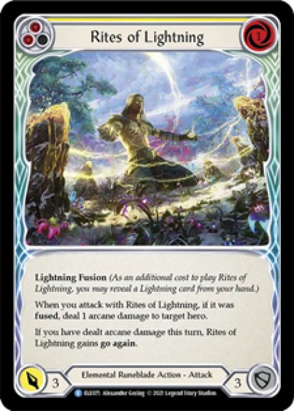 画像1: Rites of Lightning(黄)(R)(ELE071) (1)