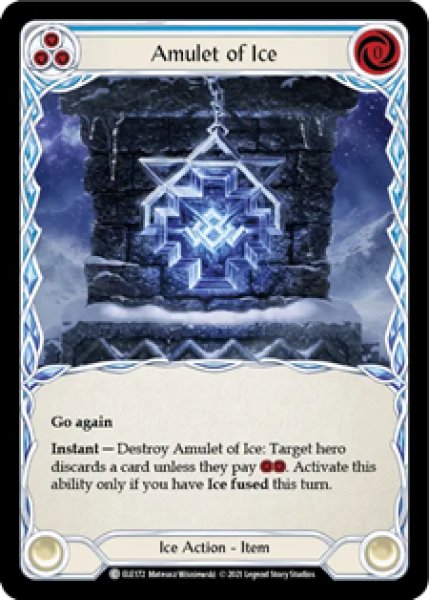 画像1: Amulet of Ice(C)(ELE172)(Rainbow Foil) (1)