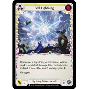 画像1: Ball Lightning(黄)(C)(ELE187)(Rainbow Foil)