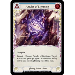 画像1: Amulet of Lightning(C)(ELE201)(Rainbow Foil)