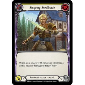 画像1: Singeing Steelblade(黄)(C)(ELE231)(Rainbow Foil)