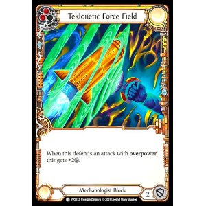 画像1: Teklonetic Force Field(黄)(C)(EVO232)(Rainbow Foil)