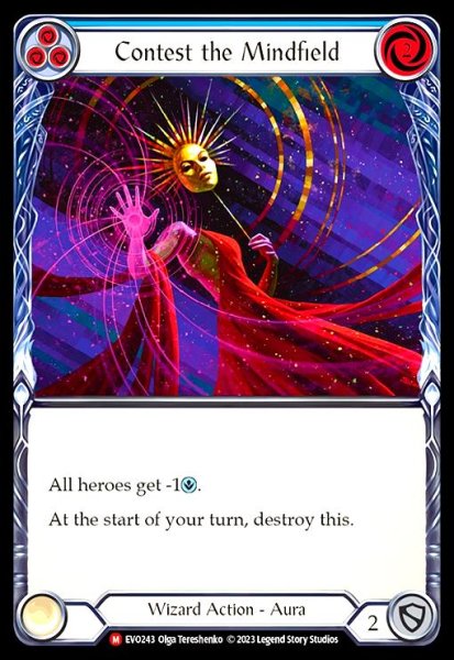 画像1: Contest the Mindfield(M)(EVO243)(Rainbow Foil) (1)