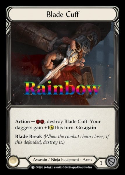 画像1: Blade Cuff(C)(OUT141)(Rainbow) (1)