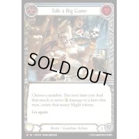 Talk a Big Game(M)(HVY136)(Rainbow Foil)