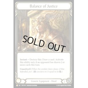 画像1: Balance of Justice(L)(HVY195)(Cold Foil)