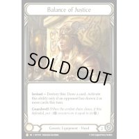 Balance of Justice(L)(HVY195)(Rainbow Foil)