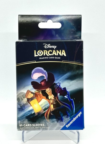 画像1: Disney Lorcana 65 CARD SLEEVES CAPTAI HOOK (1)