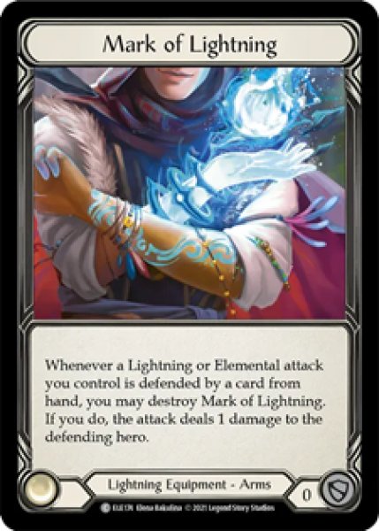 画像1: Mark of Lightning(C)(ELE174)(Cold Foil) (1)