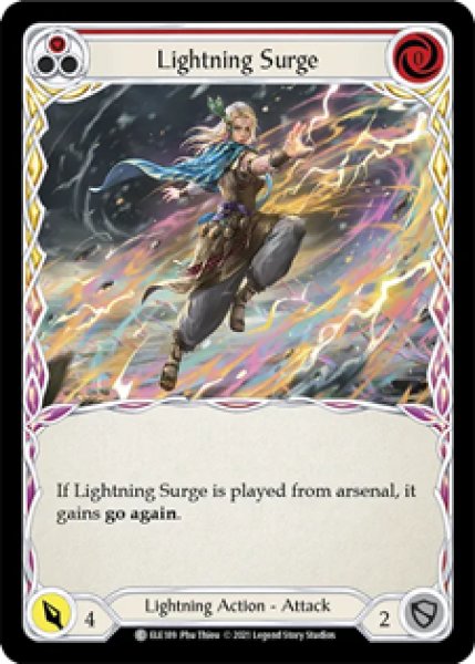 画像1: Lightning Surge(赤)(C)(ELE189) (1)