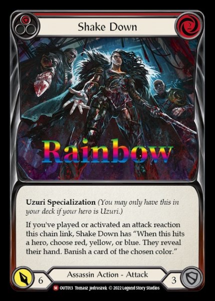 画像1: Shake Down(M)(OUT013)(Rainbow) (1)