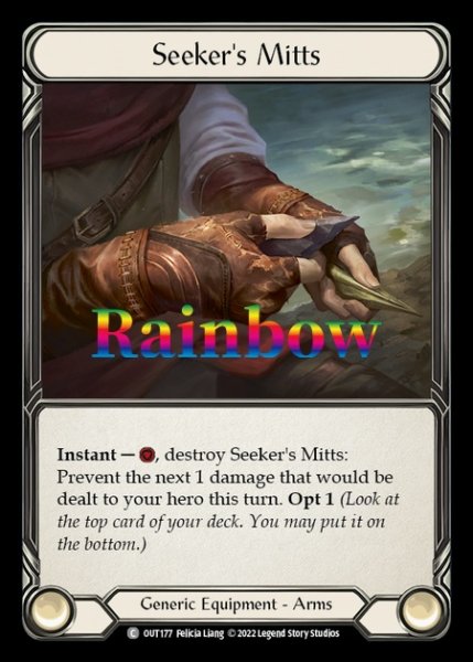 画像1: Seeker's Mitts(C)(OUT177)(Rainbow) (1)