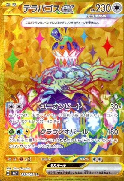 画像1: テラパゴスex(133/102 UR) (1)